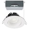 Satco 12W LED Downlight, Gimbal 3.5 in, CCT Select, Round, Remote Driver, White, 840L 120V S11624R1 - alternate 1